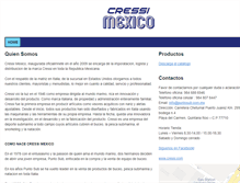 Tablet Screenshot of cressimexico.com